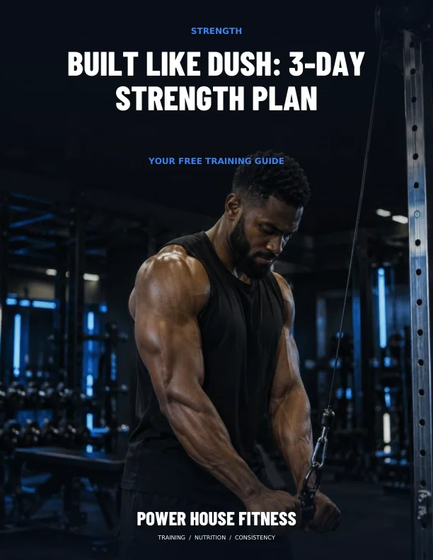 Built Like Dush: 3-Day Strength Plan PDF cover