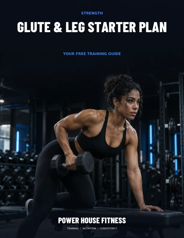 Glute & Leg Starter Plan PDF cover